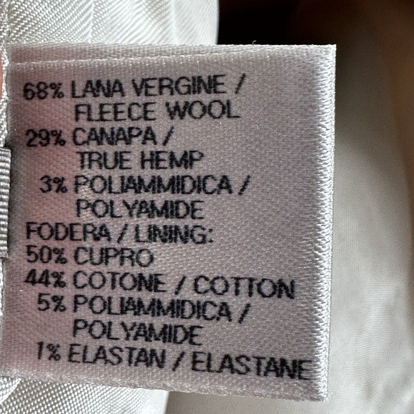 Bottega Veneta Skirt Size 38 (US2) Beige Tan A-Line Pleated Wool Hemp Ombre - Picture 11 of 14